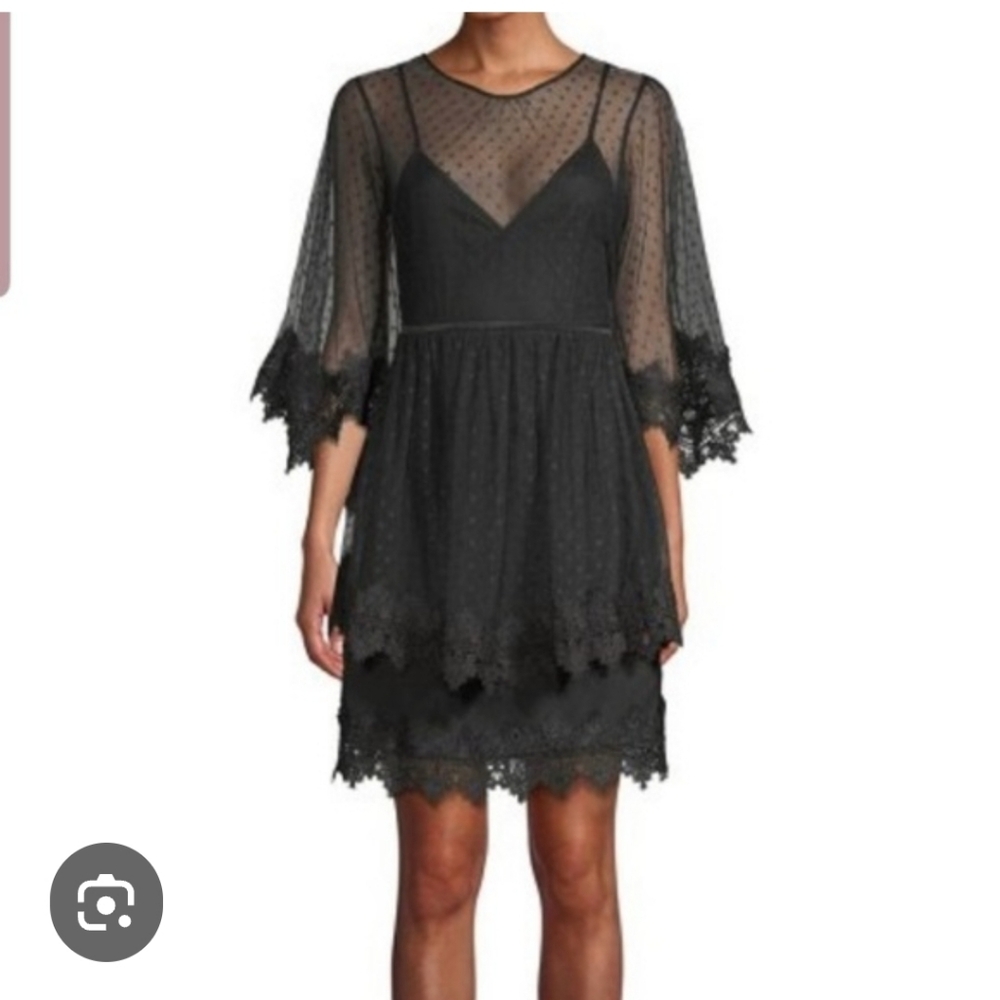 Allison‎ New York Lace Dress. Size Small. Whimsigoth, Romantic.